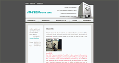 Desktop Screenshot of hitechsafeandlock.com